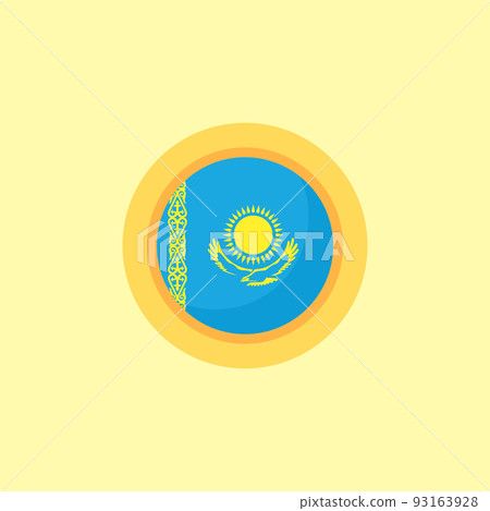 Kazakhstan - Circular Flag Kazakhstan - Circular Flag 93163928