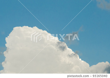Large white cloud against blue sky weather atmosphere nature Large white cloud against blue sky weather atmosphere nature 93165040