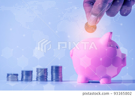 investor online saving concept investor online saving concept 93165802