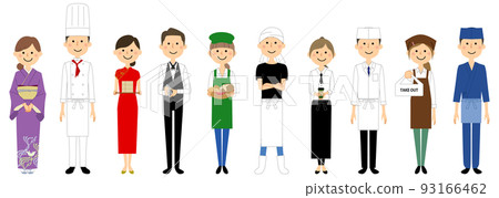 people working in restaurants 93166462