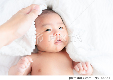 Baby after bath Baby after bath 93166854