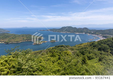 Miyakubo Seto and Nojima (Setonaikai) seen from Kareiyama Observatory Miyakubo Seto and Nojima (Setonaikai) seen from Kareiyama Observatory 93167441