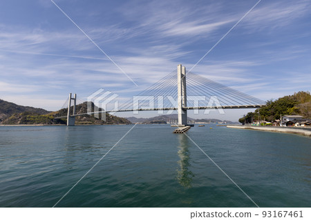 夢島海道生名橋（愛媛縣上島町生名島和佐島） 93167461