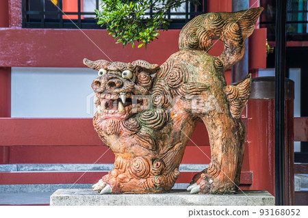 Shisa at Naminouegu Shrine, Naha City, Okinawa Prefecture Shisa at Naminouegu Shrine, Naha City, Okinawa Prefecture 93168052