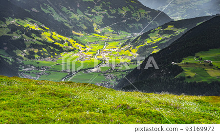 Zillertal valley view from Ahorn 93169972