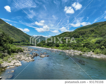 高知縣四萬十川市的風景 93170108