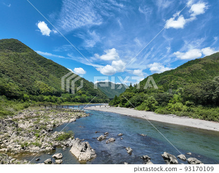 高知縣四萬十川市的風景 93170109