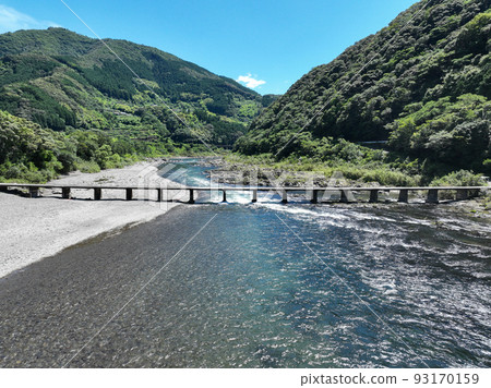 高知縣四萬十市半家橋 高知縣四萬十市半家橋 93170159