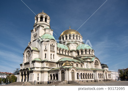Alexander Nevsky Cathedral, a tourist attraction in Sofia, the capital of Bulgaria Alexander Nevsky Cathedral, a tourist attraction in Sofia, the capital of Bulgaria 93172095