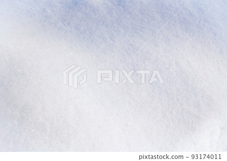 Winter snow. Snow texture Top view of the snow Winter snow. Snow texture Top view of the snow 93174011