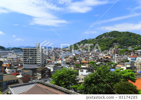 [廣島縣]晴天尾道的街景 93174285
