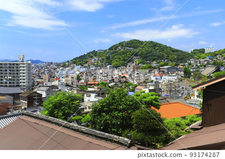 [廣島縣]晴天尾道的街景 93174287
