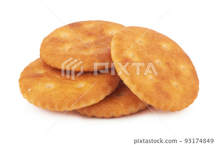 Round salted cracker 93174849