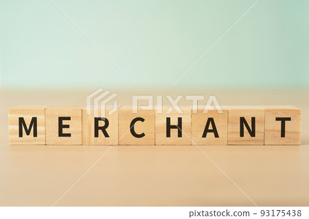 商人/貿易商形象｜寫成“MERCHANT”的塊 93175438