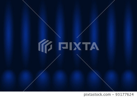 Gradient Blue abstract background. Smooth Dark blue with Black vignette Studio. 93177624