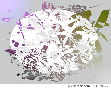 Geometric pattern transparent material 3 93178527