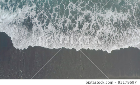 Aerial view of the beach 93179697