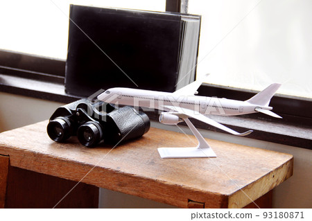 Fashionable airplane interior material for travel images 93180871