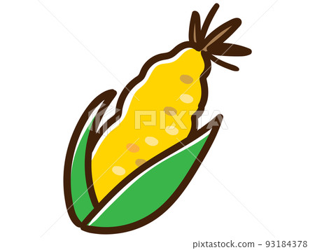可愛玉米的變形插圖 可愛玉米的變形插圖 93184378