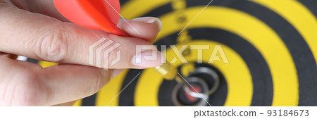 In center of darts are wedding rings with dart In center of darts are wedding rings with dart 93184673
