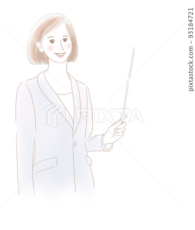 拿著棍子的女人 拿著棍子的女人 93184721