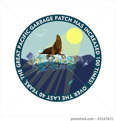 World oceans day, World Environment Day, Earth day, World Maritime Day concept vector illustration. 93187672