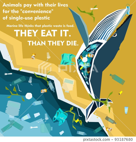 World oceans day, World Environment Day, Earth day, World Maritime Day concept vector illustration. 93187680