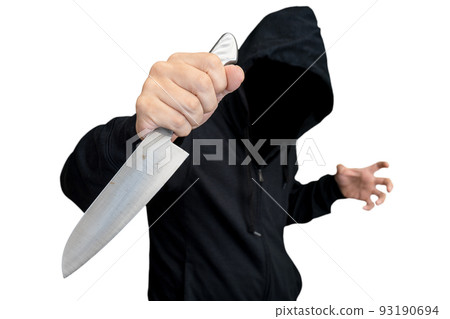 用刀攻擊的人 93190694