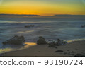 Beautiful sunset at the beach in Porto Covo, Portugal 93190724