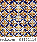 Beautiful Seamless Ceramic Tile Pattern  93191116