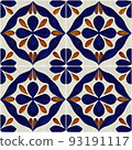 Beautiful Seamless Ceramic Tile Pattern  93191117