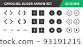 Carousel slider arrow set 93191215