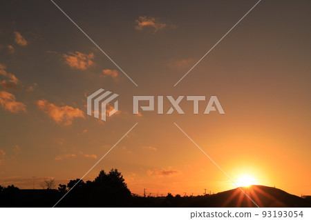 Sunset sky 93193054