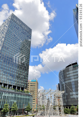大名古屋大廈和拆除期間的飛行 93193116