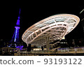 Night view of Chubu Electric Power MIRAI TOWER (Nagoya TV Tower) and Oasis 21 93193122
