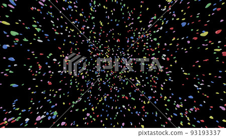 balloon balloon balloon heart love love sky sky opening event 3d illustration 93193337