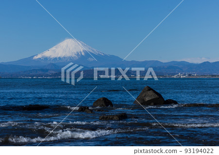 來自江之島的富士山 93194022