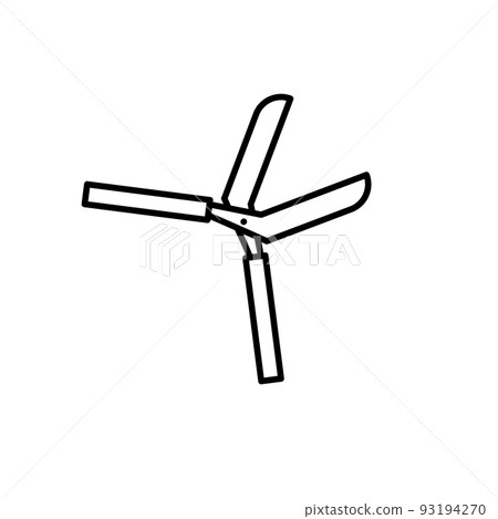 Illustration Vector Graphic of Grass Cutter icon 93194270