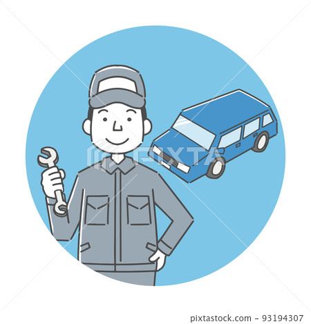 car mechanic men 93194307