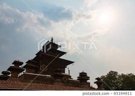 尼泊爾加德滿都杜巴廣場的塔萊珠寺 93194911