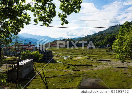尼泊爾博卡拉郊區的景觀 93195732