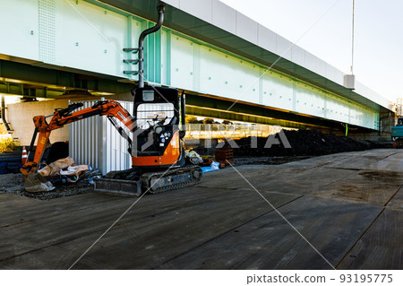 National Route 254 Wako-Fujimi Bypass Road Construction Heavy Excavator National Route 254 Wako-Fujimi Bypass Road Construction Heavy Excavator 93195775