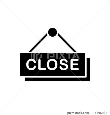 Illustration Vector Graphic of Close Tag icon 93196015