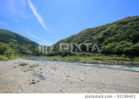 Scenery of Shimanto River Shimanto City, Kochi Prefecture Scenery of Shimanto River Shimanto City, Kochi Prefecture 93196401