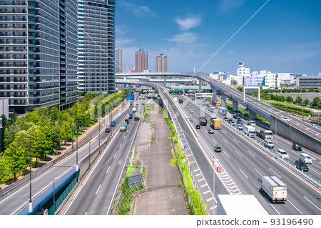 "Tokyo Metropolitan Government" highway bay line · traffic image "Tokyo Metropolitan Government" highway bay line · traffic image 93196490
