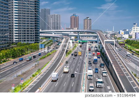 “東京都政府”高速公路海灣線·交通圖像 “東京都政府”高速公路海灣線·交通圖像 93196494