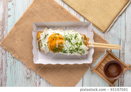 Hashimaki with Egg. Hashimaki with Egg. 93197081