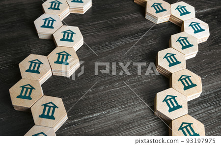 Connected state Institutions. Related banks. Educational institutions. Interbank identification system. Financial transactions. Information exchange. Cooperation. Correspondent accounts 93197975