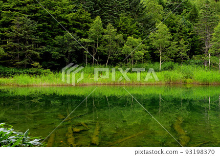 [群馬縣]萬座溫泉牛池風景 93198370
