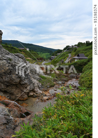 [群馬縣]萬座溫泉湯畑風景 93198374